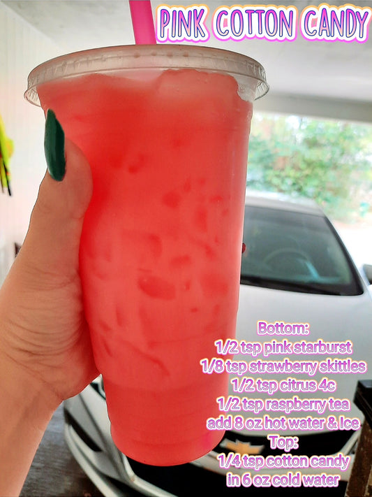 Pink Cotton Candy Loaded Tea Recipe