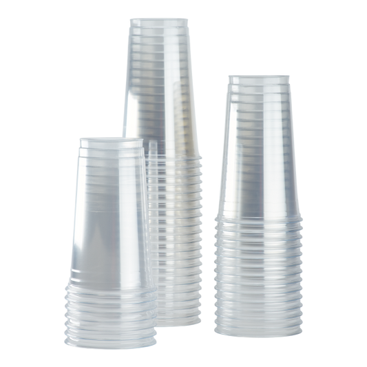 32oz Clear Disposable Cup with Lid