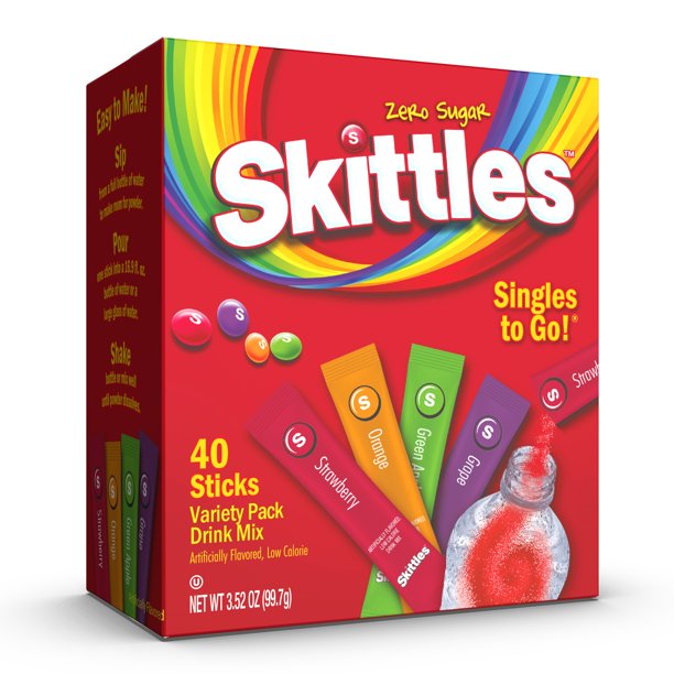 Skittles Original Drink Mix Single Packet