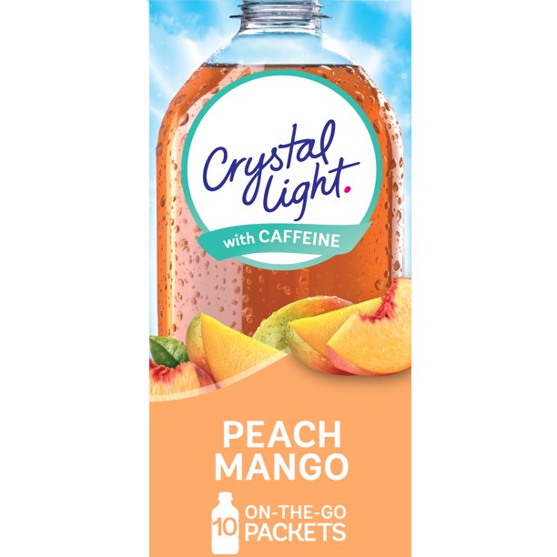 Crystal Light Peach Mango Drink Mix Single Packet