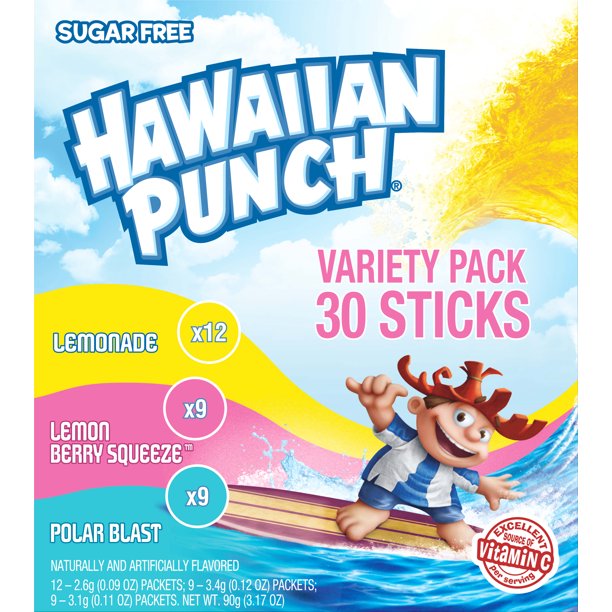 Hawaiian Punch (Variety 2)Drink Mix Single Packet