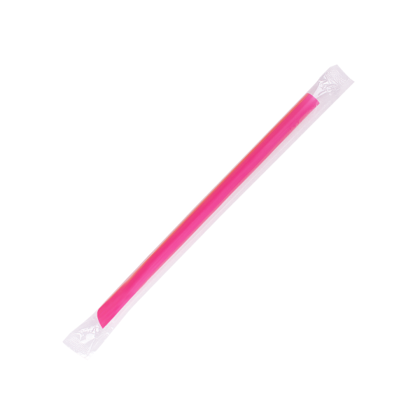 9" Assorted Color Straw