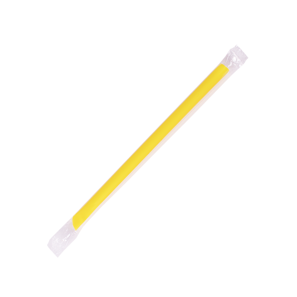 9" Assorted Color Straw